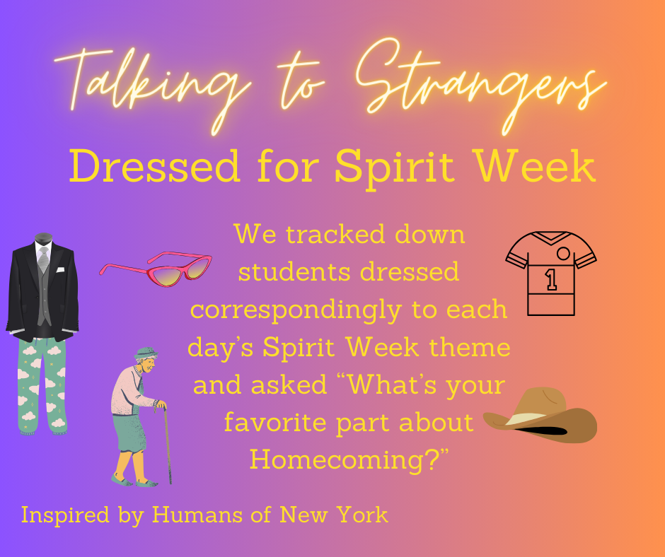 TALKING TO STRANGERS: Dressed for Spirit Day