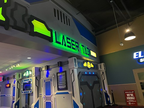 Entrance for Laser Tag
