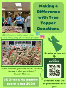 Making A Difference With Tree Topper  Donations