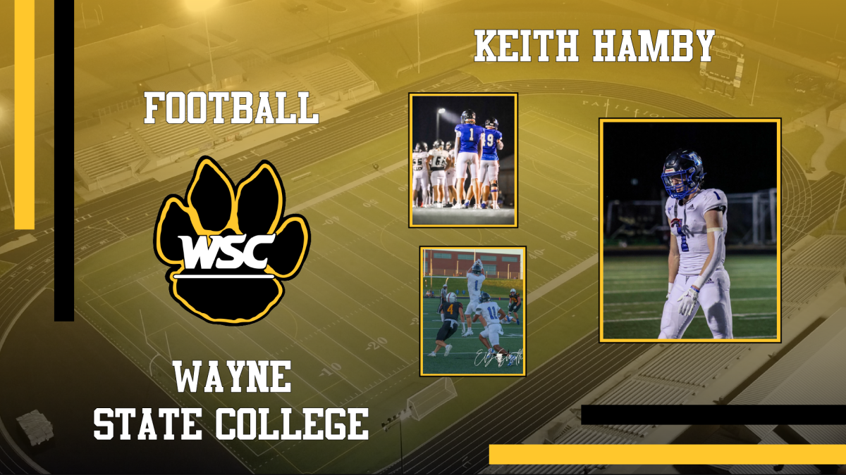 Keith Hamby to play Football for Wayne State College