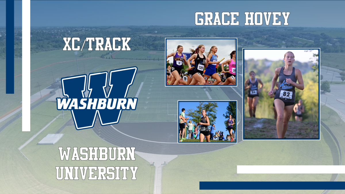 Grace Hovey to compete in Cross Country and Track for Washburn University