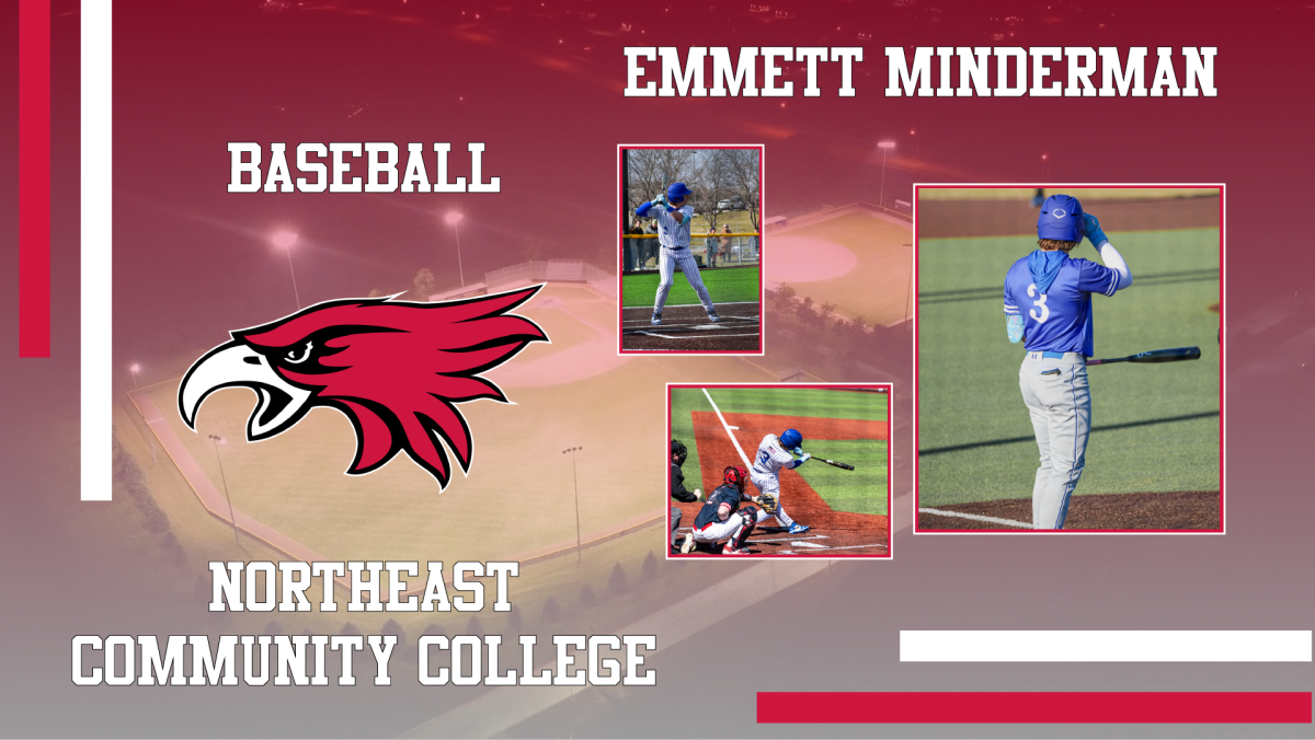 Emmett Minderman to play Baseball for Northeast Community College