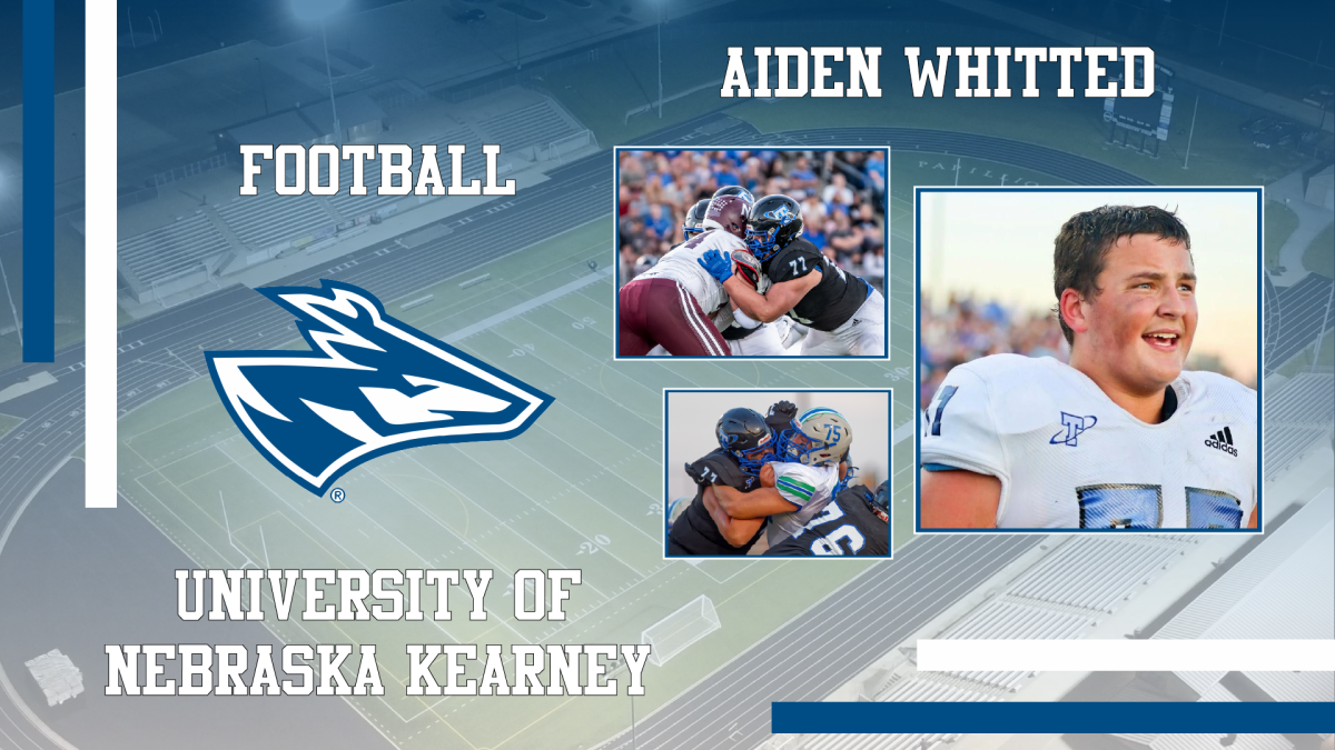 Aiden Whitted to play Football for University of Nebraska Kearney