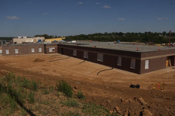 The YATP building going up west of Liberty Middle School is being built by Sampson Construction for a price of $5,598,931, paid for by voter-approved Bond Issue 2023.