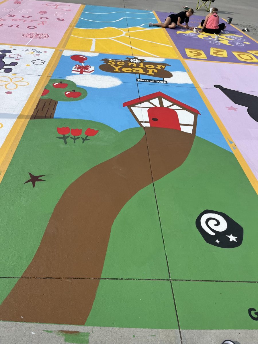 "My spot is based off of Animal Crossing, as it was my favorite game as a kid and means a lot to me because of all the memories I have around it. The logo design I used is from City Folk, the Wii version of the game, which was the first one I played."