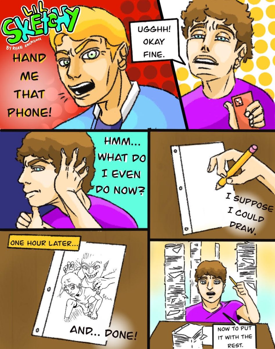 Lil Sketchy tackles the new phone policy