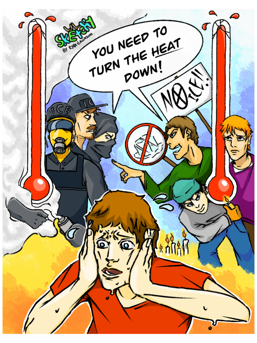 Lil Sketchy feels the heat of ICE protests