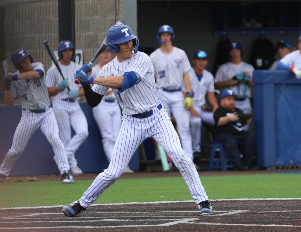 Brady up to bat in their 5-3 loss against the Creighton Prep Junior Jays on Mar 30.