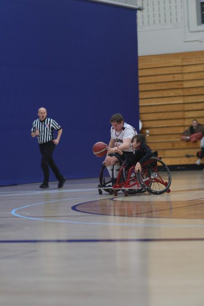 Caiden Hansen, 10th, outmaneuvers a competitor at the Dawg Pound Showdown regional tournament March 7.