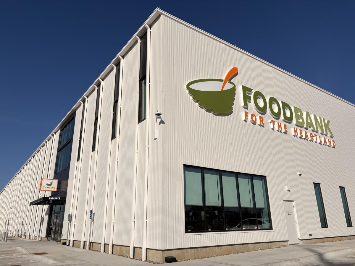 The new Food Bank of the Heartland building sits at the corner of 84th and L in Omaha. (courtesy photo)
